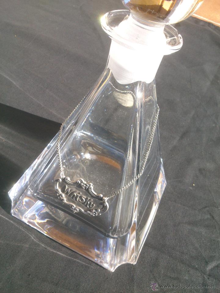 Antig&uuml;edades: LICORERA EN CRISTAL DE ROCA.WISKY - Foto 2