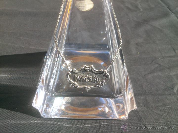 Antig&uuml;edades: LICORERA EN CRISTAL DE ROCA.WISKY - Foto 3