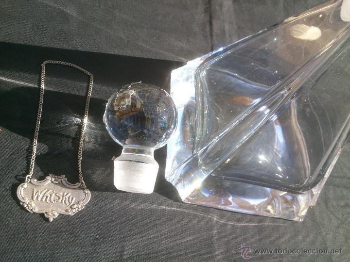 Antig&uuml;edades: LICORERA EN CRISTAL DE ROCA.WISKY - Foto 4