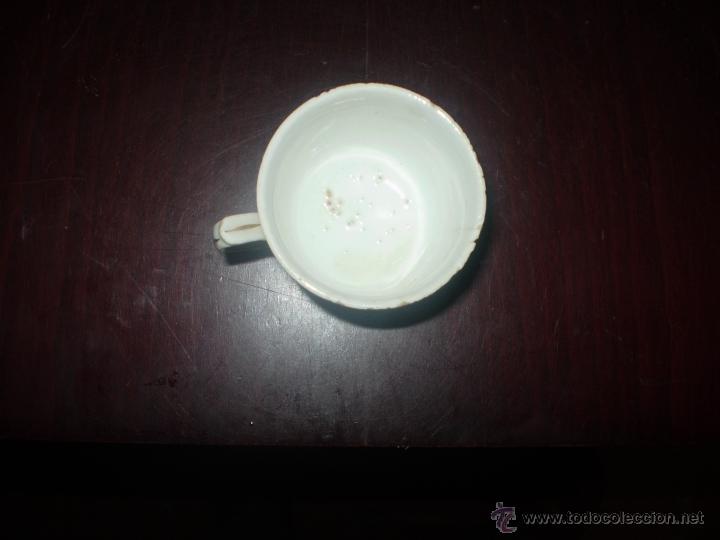 Antig&uuml;edades: TAZA DE PORCELANA - Foto 4