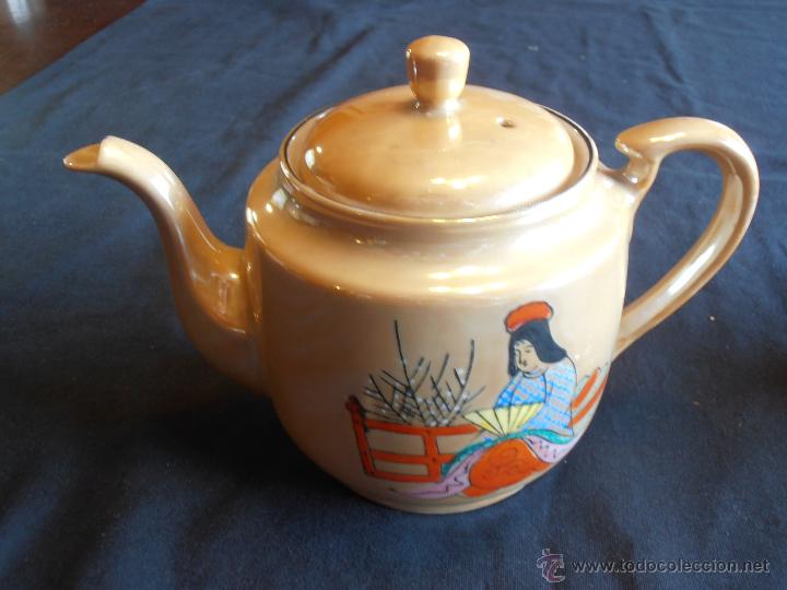 Antig&uuml;edades: TETERA, LECHERA Y UNA TAZA - Foto 2