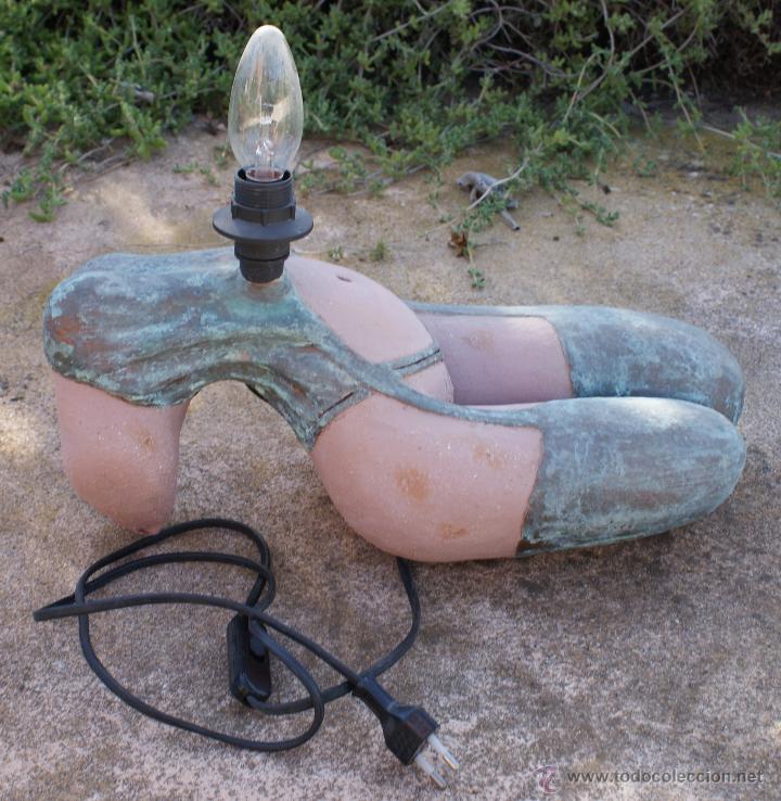Antig&uuml;edades: escultura lampara - Foto 1