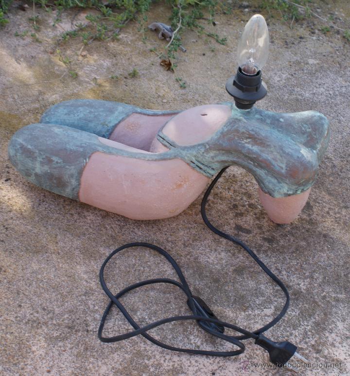 Antig&uuml;edades: escultura lampara - Foto 3