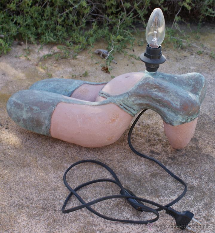 Antig&uuml;edades: escultura lampara - Foto 4