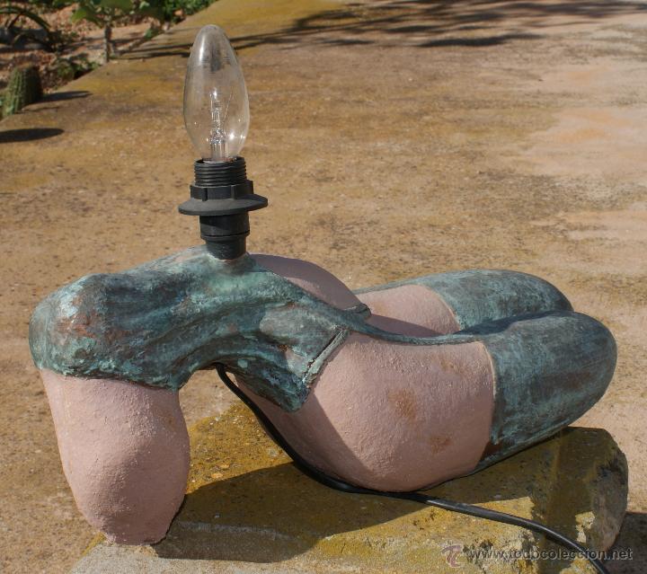 Antig&uuml;edades: escultura lampara - Foto 5