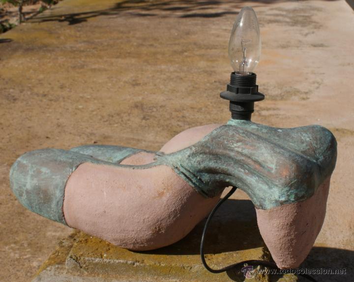 Antig&uuml;edades: escultura lampara - Foto 6