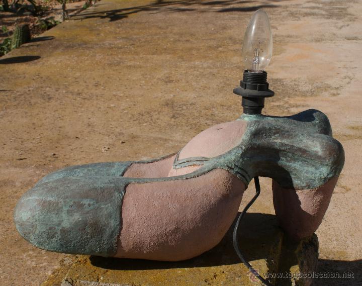 Antig&uuml;edades: escultura lampara - Foto 7