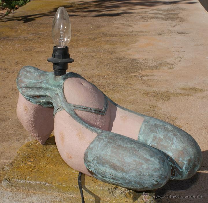 Antig&uuml;edades: escultura lampara - Foto 8