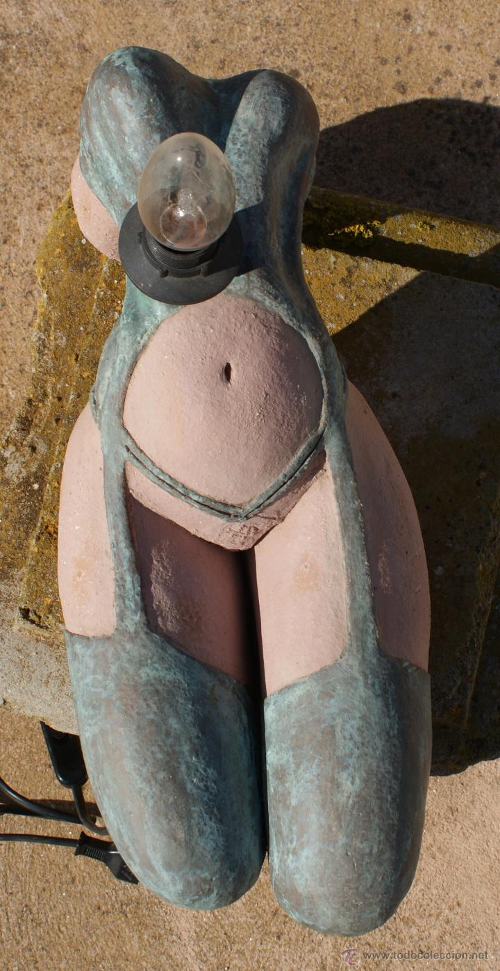 Antig&uuml;edades: escultura lampara - Foto 11