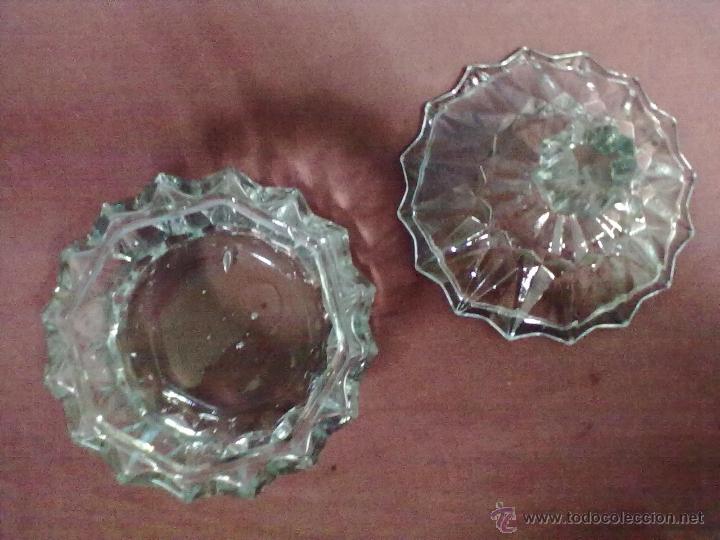 Antig&uuml;edades: POLVERA BOMBONERA CRISTAL - Foto 2