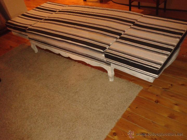 Antig&uuml;edades: Antigu&oacute; canap&eacute; extensible - Foto 3