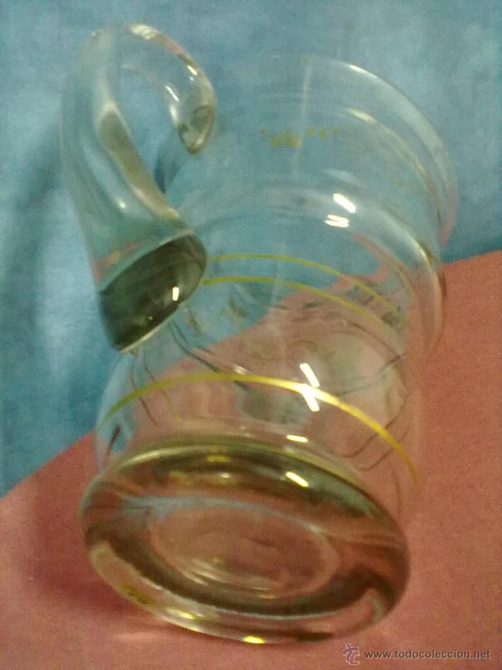 Antig&uuml;edades: JARRA CRISTAL TALLADO Y ORO - Foto 5