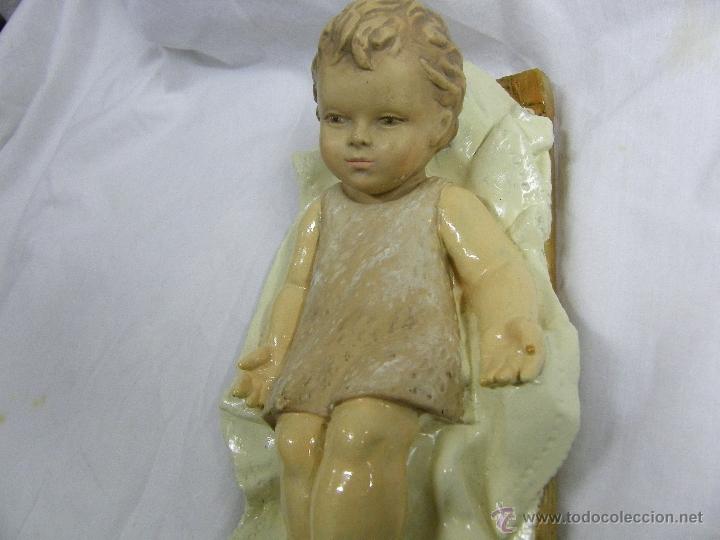 Antig&uuml;edades: NI&Ntilde;O TUMBADO-ANTIGUO - Foto 2