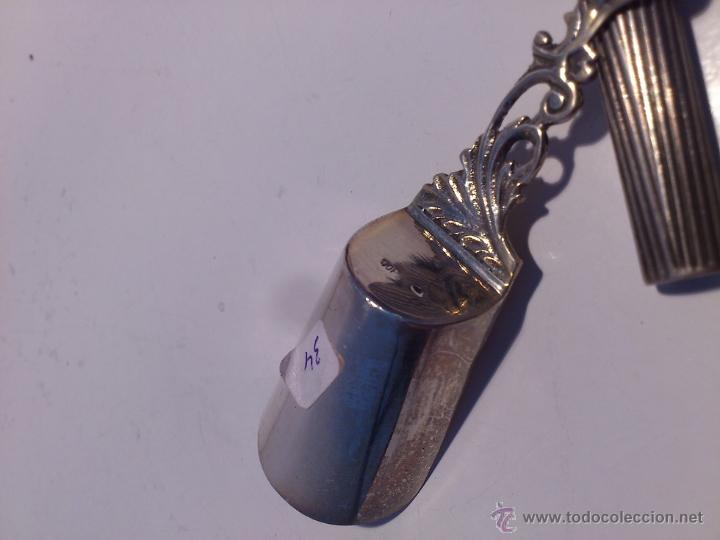 Antig&uuml;edades: Cuchara Azucar Plata 800 Largo 12cm - Foto 4