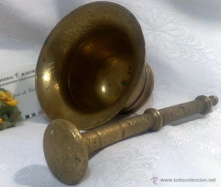 Antig&uuml;edades: ANTIGUO ALMIREZ EN BRONCE - Foto 2
