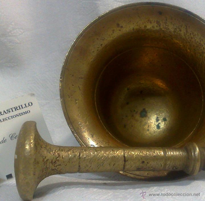Antig&uuml;edades: ANTIGUO ALMIREZ EN BRONCE - Foto 3