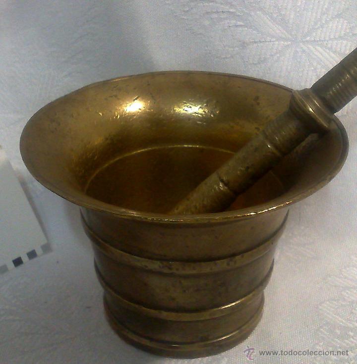 Antig&uuml;edades: ANTIGUO ALMIREZ EN BRONCE - Foto 6