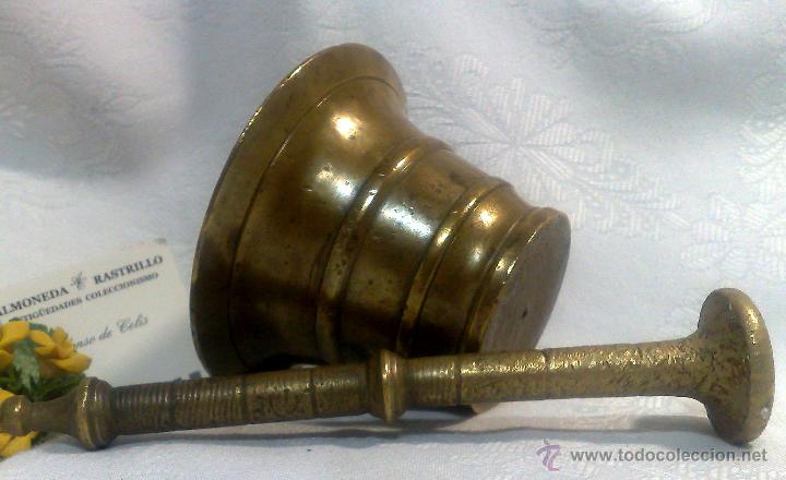 Antig&uuml;edades: ANTIGUO ALMIREZ EN BRONCE - Foto 7