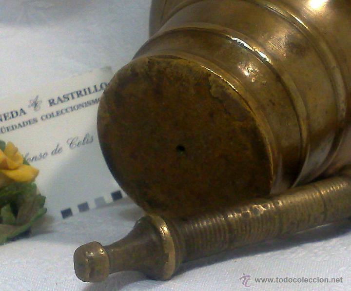 Antig&uuml;edades: ANTIGUO ALMIREZ EN BRONCE - Foto 9
