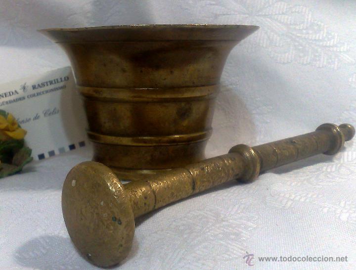 Antig&uuml;edades: ANTIGUO ALMIREZ EN BRONCE - Foto 11