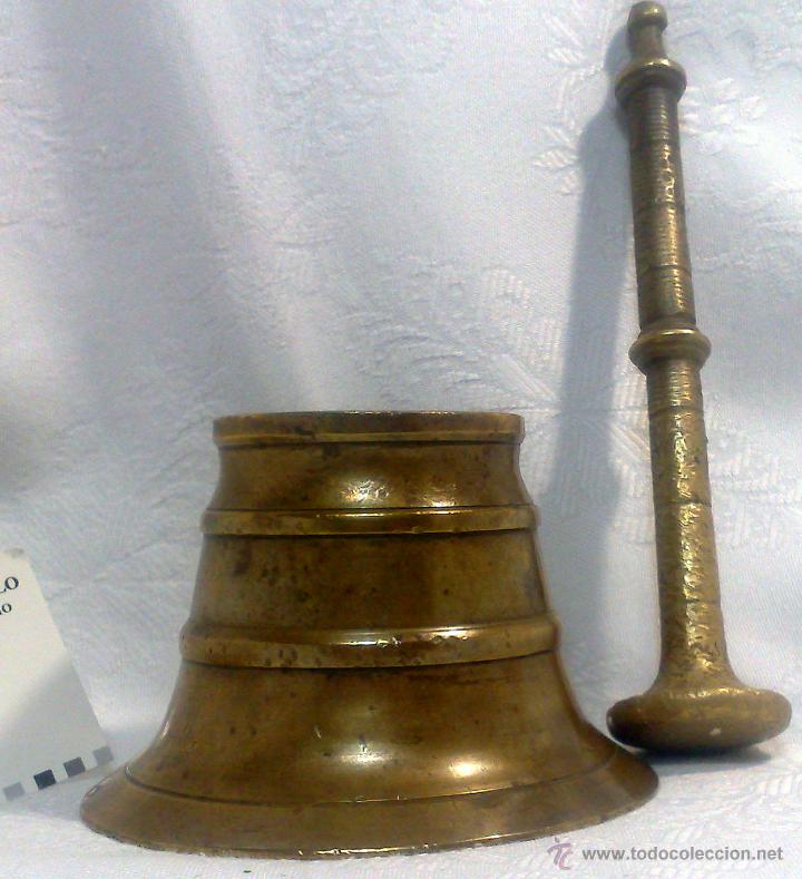 Antig&uuml;edades: ANTIGUO ALMIREZ EN BRONCE - Foto 12
