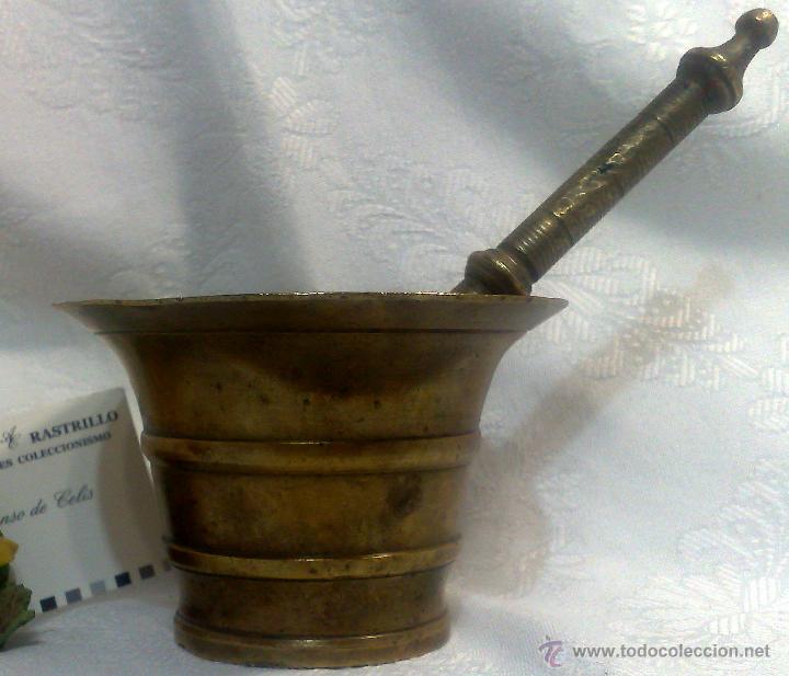 Antig&uuml;edades: ANTIGUO ALMIREZ EN BRONCE - Foto 14