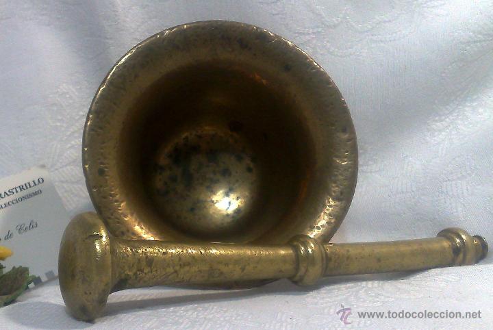 Antig&uuml;edades: ANTIGUO ALMIREZ EN BRONCE, FIRMADO, - Foto 10