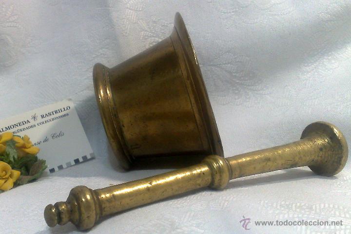 Antig&uuml;edades: ANTIGUO ALMIREZ EN BRONCE, FIRMADO, - Foto 12