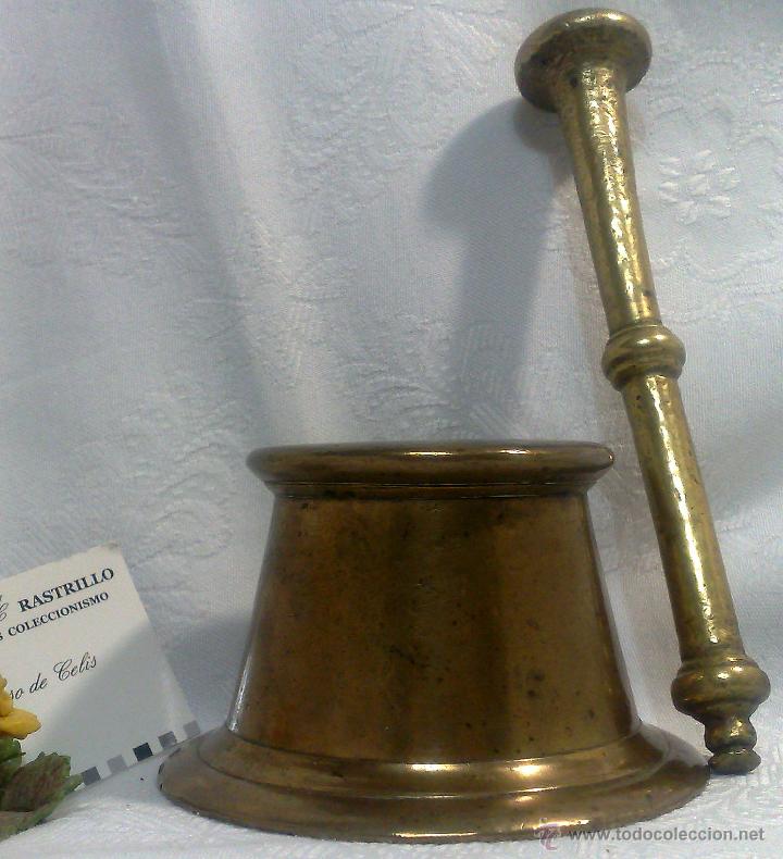 Antig&uuml;edades: ANTIGUO ALMIREZ EN BRONCE, FIRMADO, - Foto 16