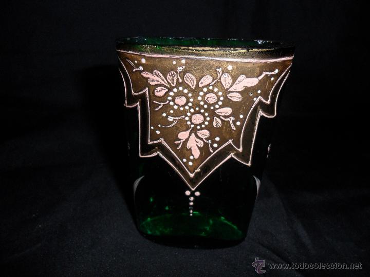 Antig&uuml;edades: ANTIGUO VASO BALNEARIO, faltriquera, SIGLO XIX