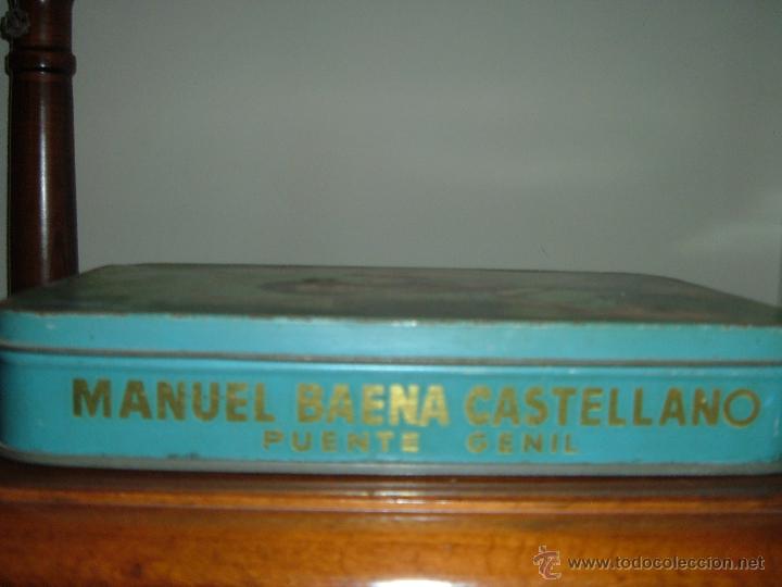 Antig&uuml;edades: Caja de lata de Membrillo - Foto 2