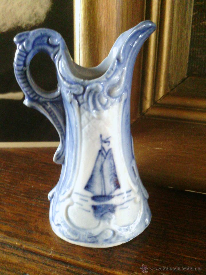 Antig&uuml;edades: Jarrita miniatura - estilo Delft - Foto 2