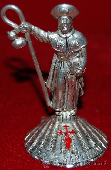 Antig&uuml;edades: FIGURA DE SANTIAGO APOSTOL - Foto 1