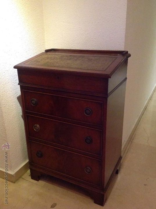Antig&uuml;edades: Antiguo escritorio de madera - Foto 2