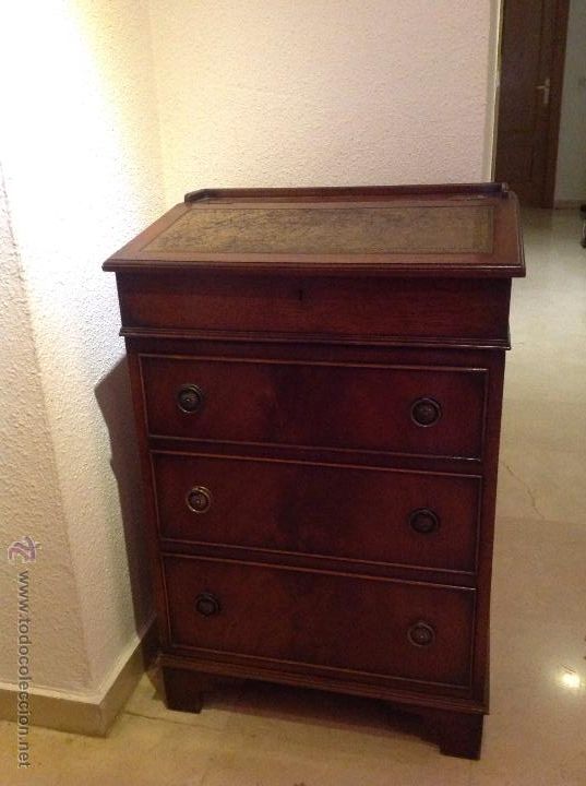 Antig&uuml;edades: Antiguo escritorio de madera - Foto 3