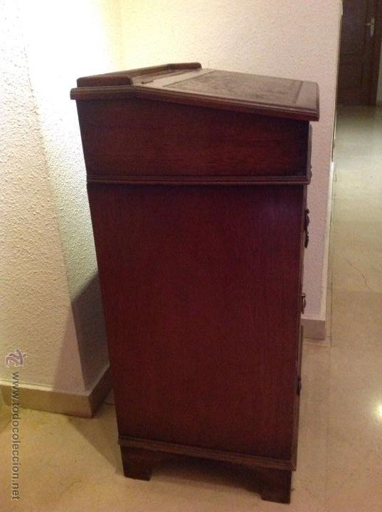 Antig&uuml;edades: Antiguo escritorio de madera - Foto 8
