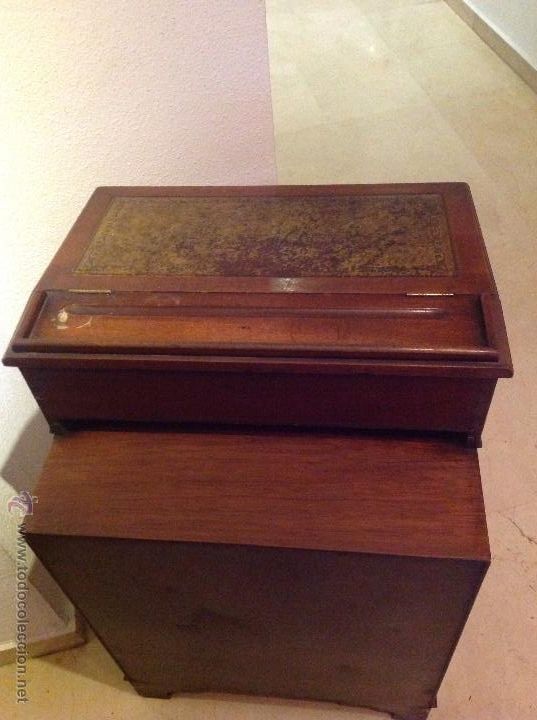 Antig&uuml;edades: Antiguo escritorio de madera - Foto 9