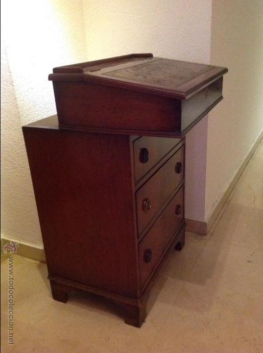 Antig&uuml;edades: Antiguo escritorio de madera - Foto 1