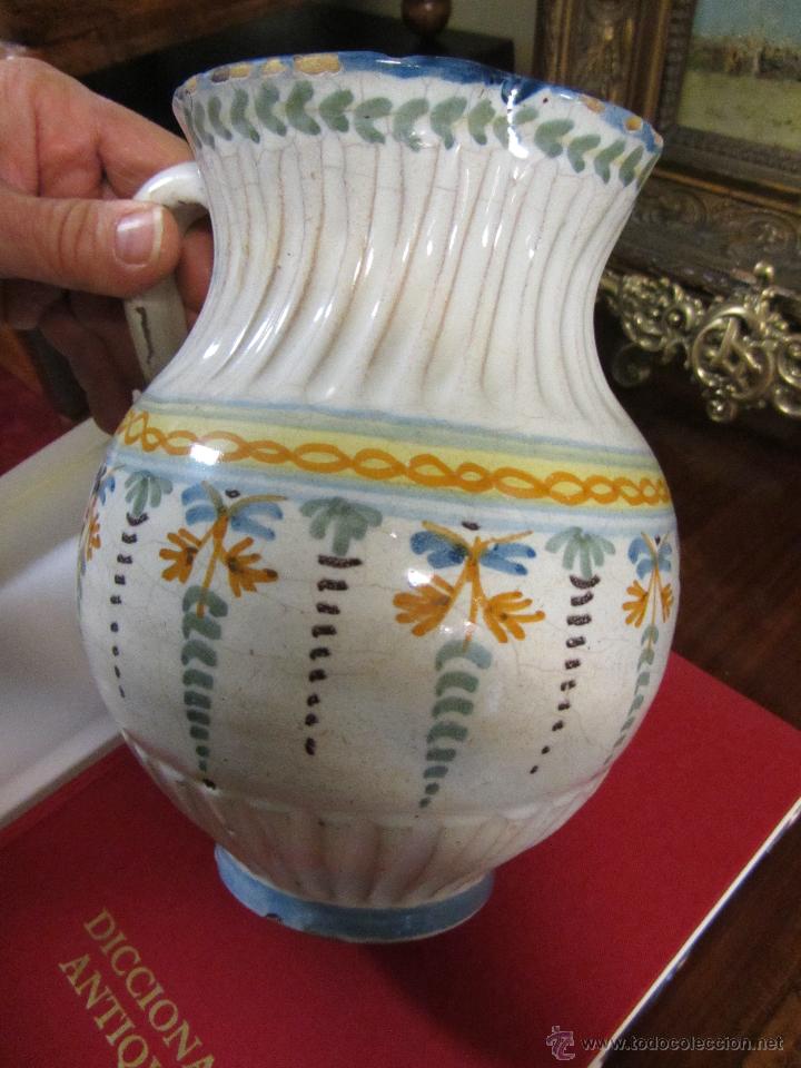 Antig&uuml;edades: Antigua Jarra de Talavera - Foto 3