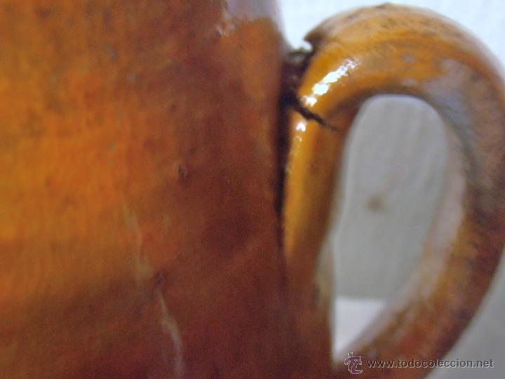 Antig&uuml;edades: JARRA DE BARRO VIDRIADO 1500 ML - Foto 3