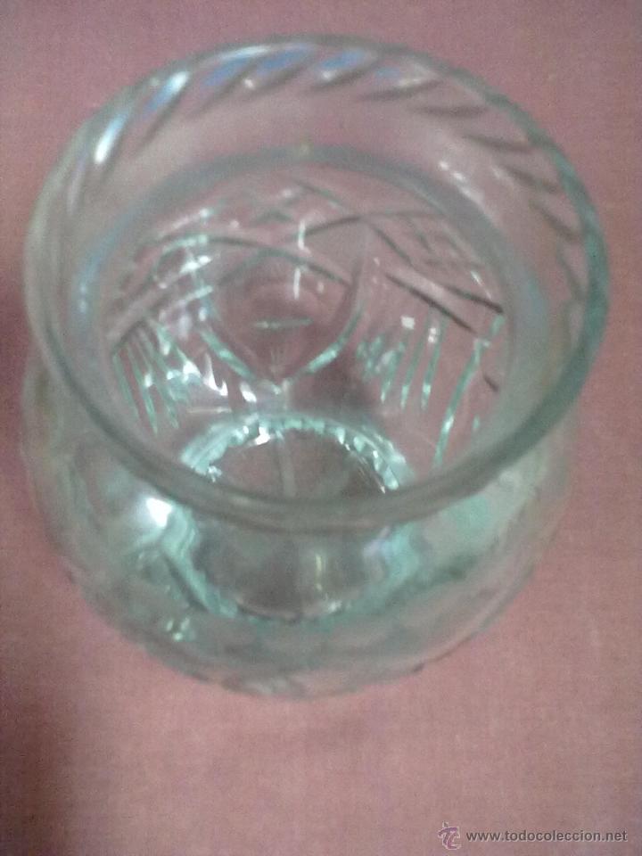 Antig&uuml;edades: JARRON FLORERO CRISTAL TALLADO - Foto 2