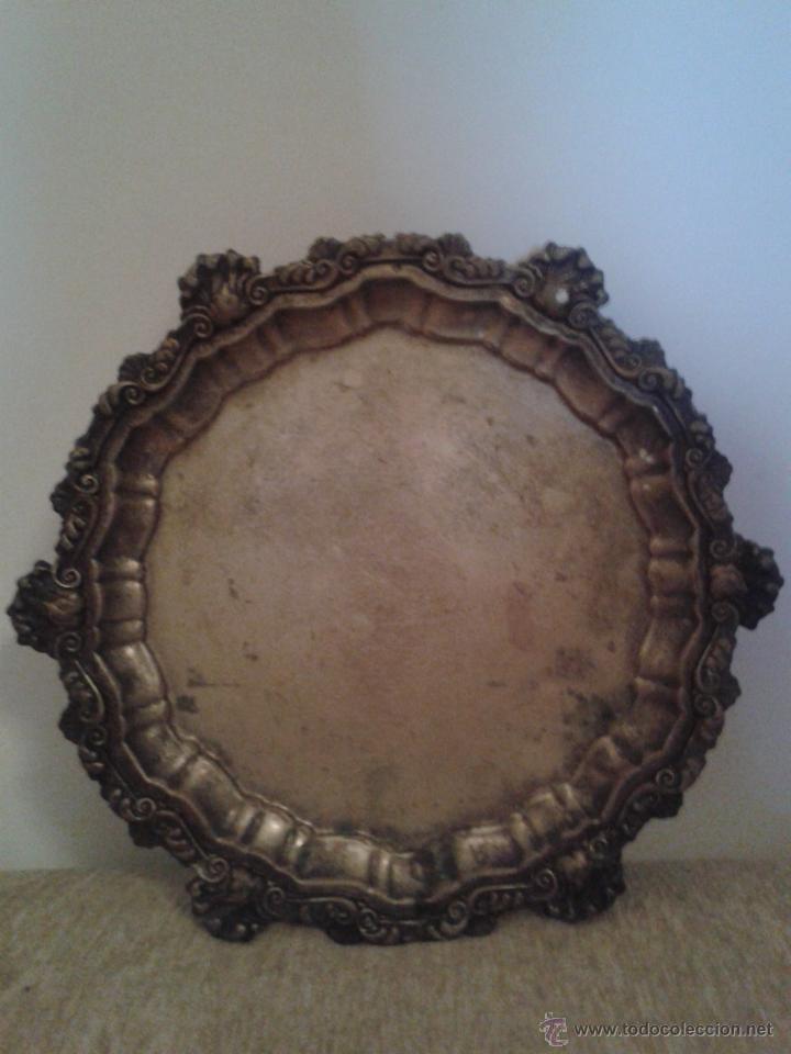 Antig&uuml;edades: BANDEJA ANTIGUA LABRADA - Foto 3