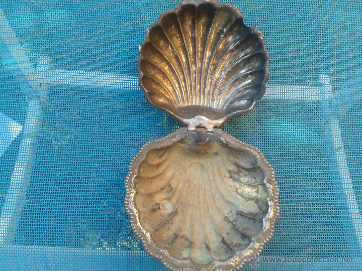 Antig&uuml;edades: AZUCARERO FORMA DE CONCHA - Foto 2