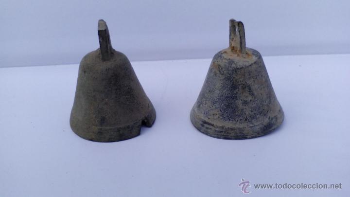 Antig&uuml;edades: CAMPANITAS DE BRONCE - Foto 1