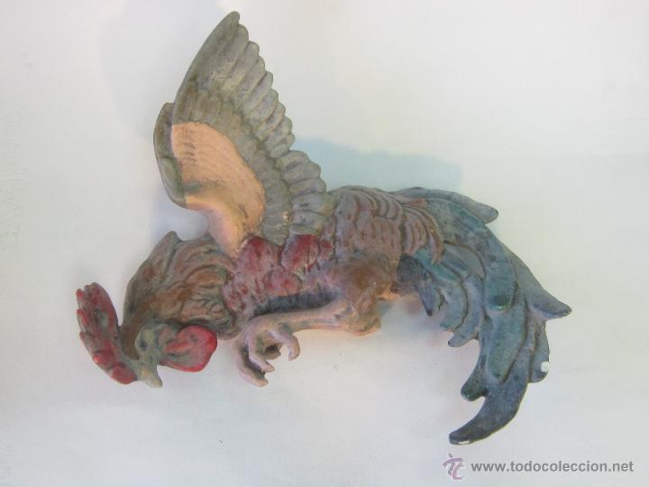 Antig&uuml;edades: GALLO EN CERAMICA - Foto 1