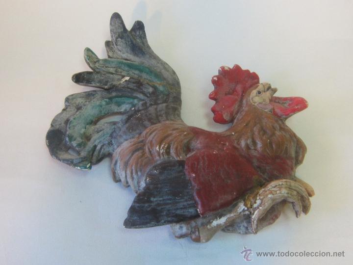 Antig&uuml;edades: GALLO EN CERAMICA - Foto 2