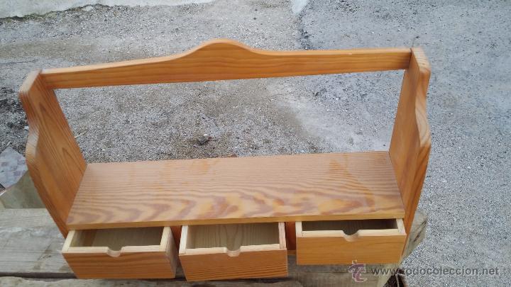 Antig&uuml;edades: precioso mueble especiero en madera. - Foto 2