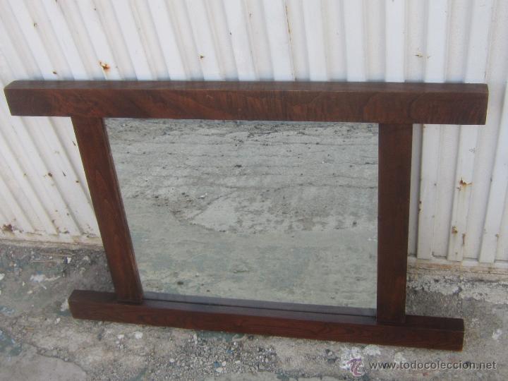 Antig&uuml;edades: ESPEJO EN MADERA - Foto 6