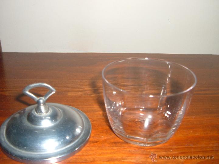 Antig&uuml;edades: Recipiente de cristal de primeros de siglo - Foto 2
