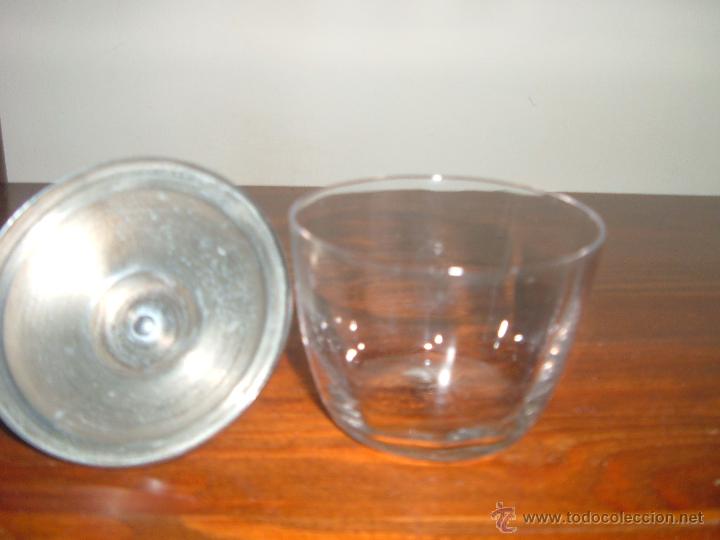 Antig&uuml;edades: Recipiente de cristal de primeros de siglo - Foto 3